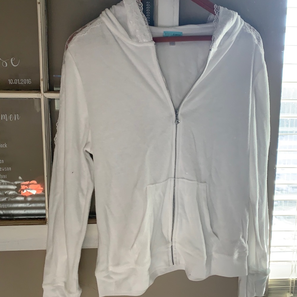 Betsey Johnson Bride zip up
